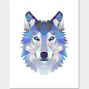 Wolf design Posters and Art